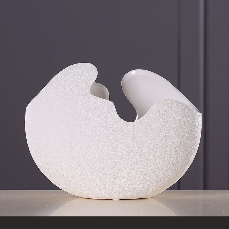 Eggshell Ceramic Vase