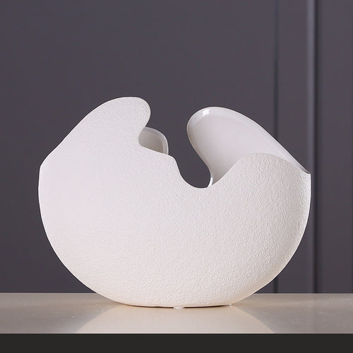 Eggshell Ceramic Vase