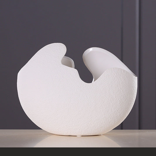 Eggshell Ceramic Vase