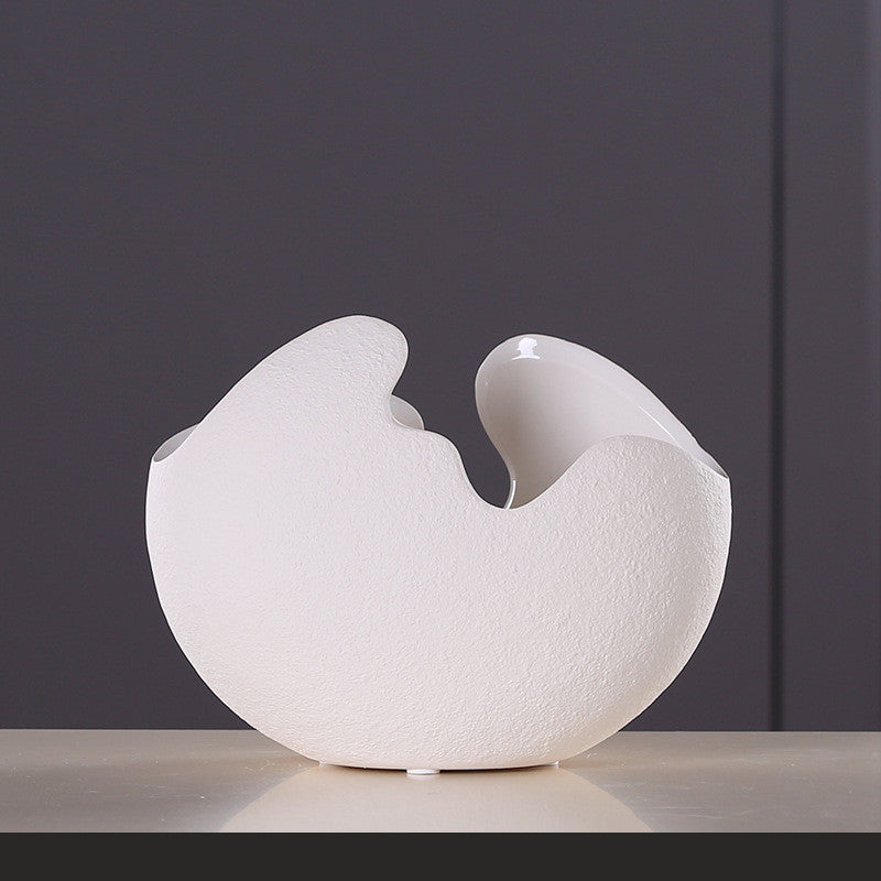 Eggshell Ceramic Vase