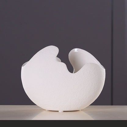 Eggshell Ceramic Vase