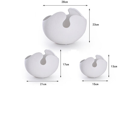 Eggshell Ceramic Vase