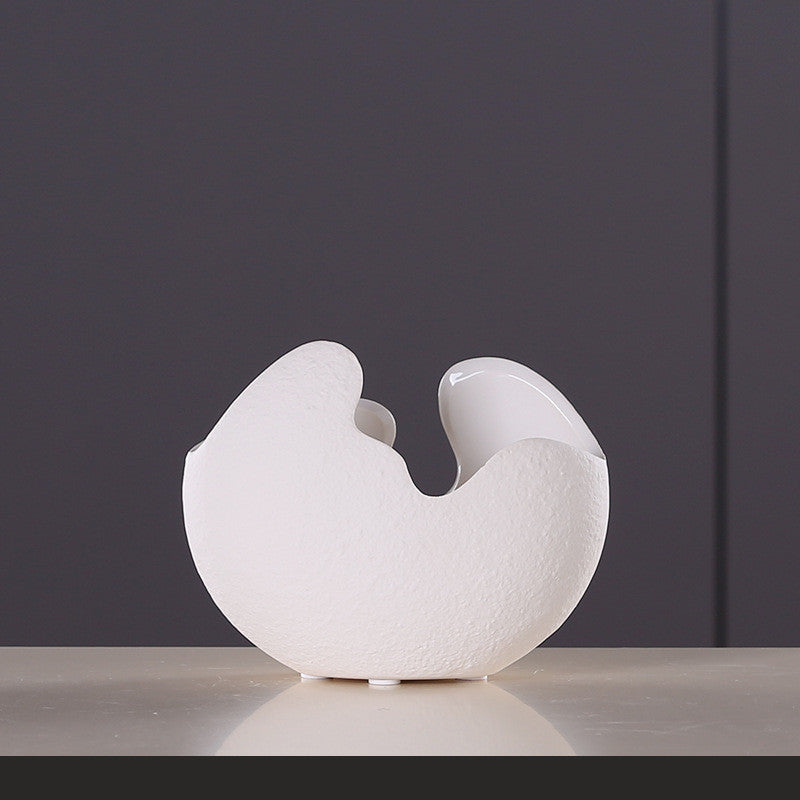 Eggshell Ceramic Vase