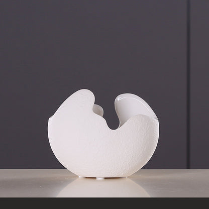 Eggshell Ceramic Vase